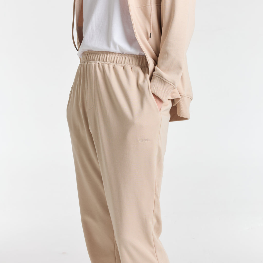 Sweatpants_Blushbeige กางเกงขายาว