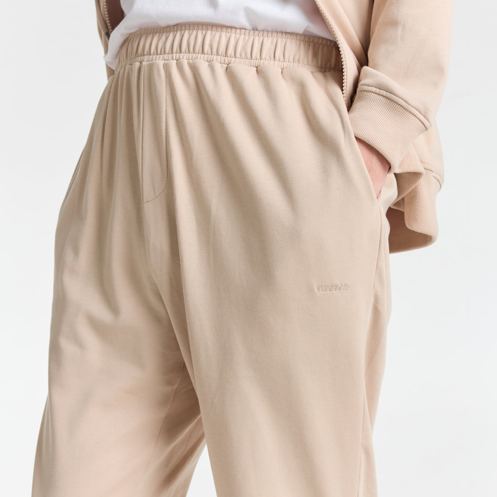 Sweatpants_Blushbeige กางเกงขายาว