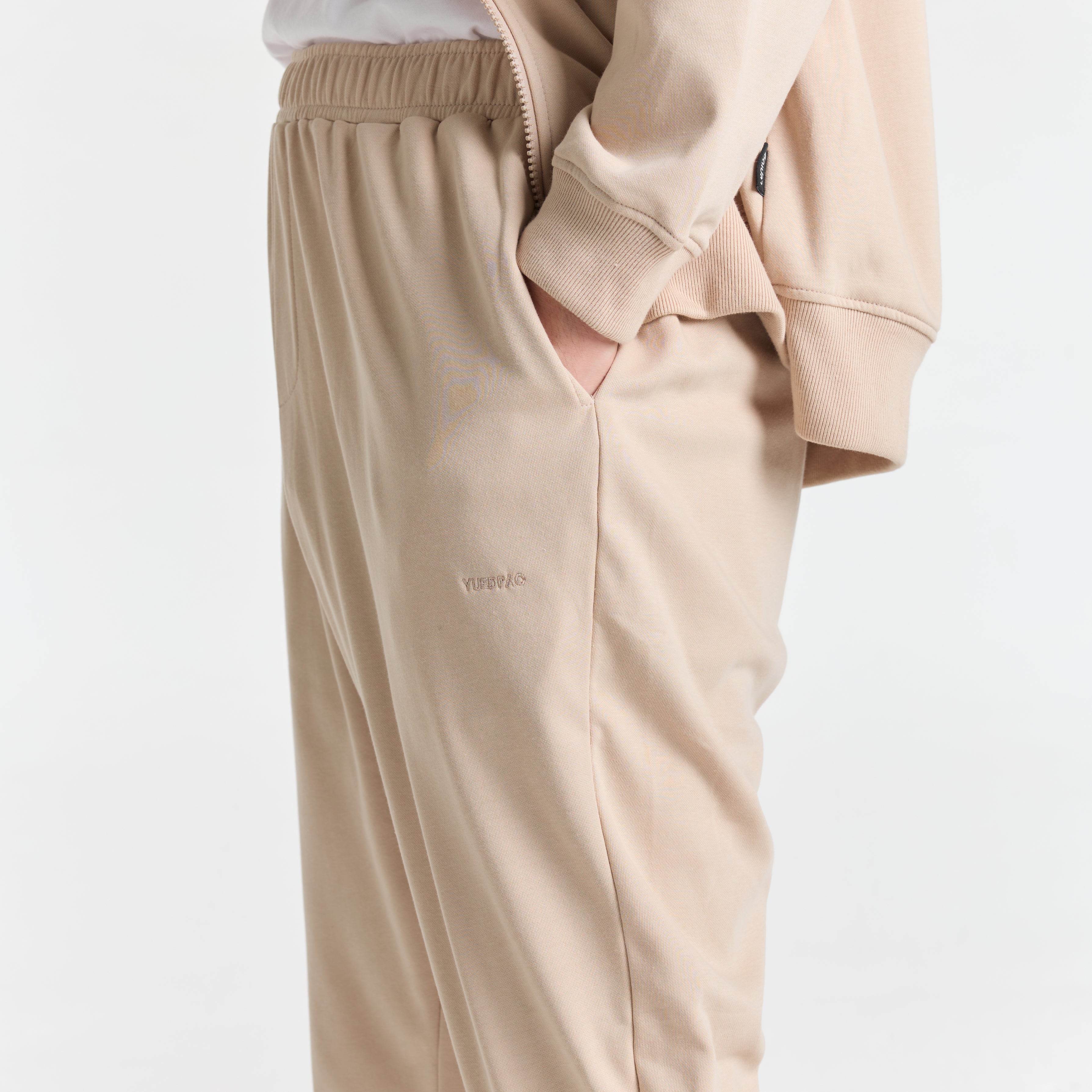 Sweatpants_Blushbeige กางเกงขายาว