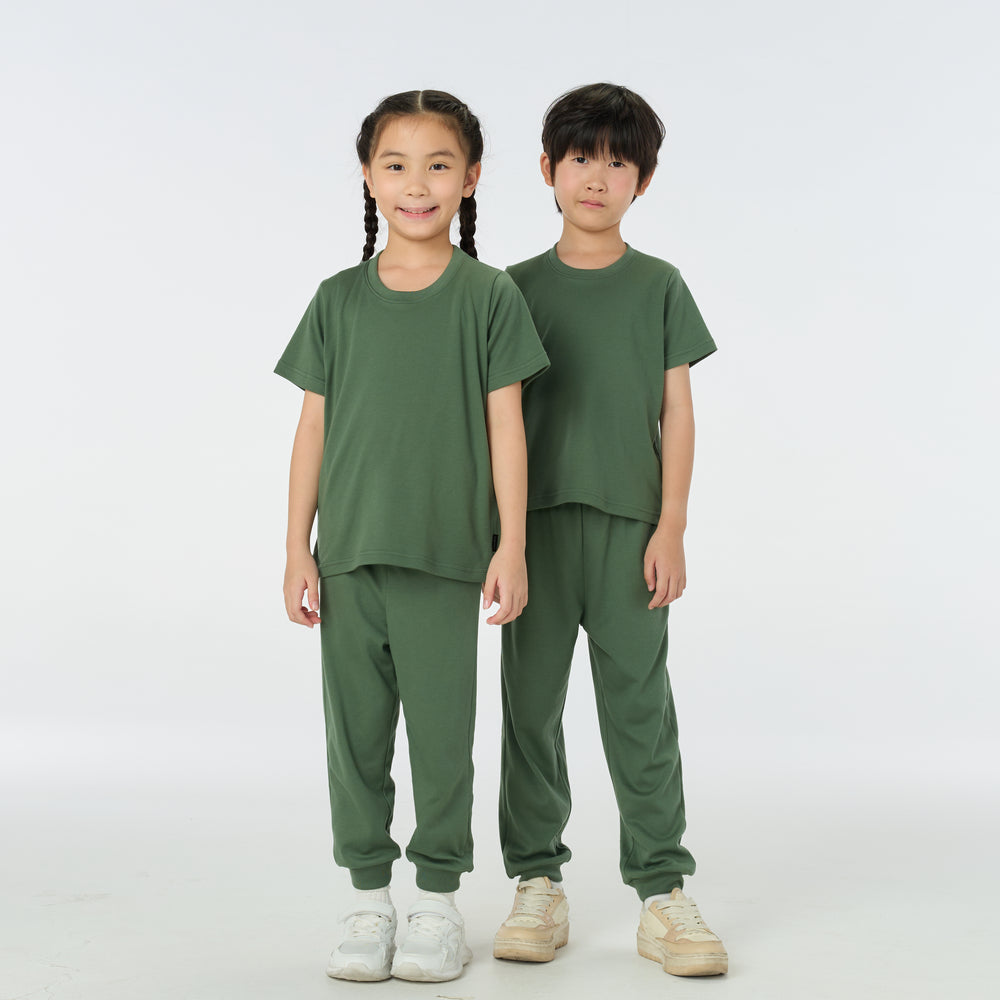 โคตรนุ่ม Kids_Set สี Bamboo Leaf