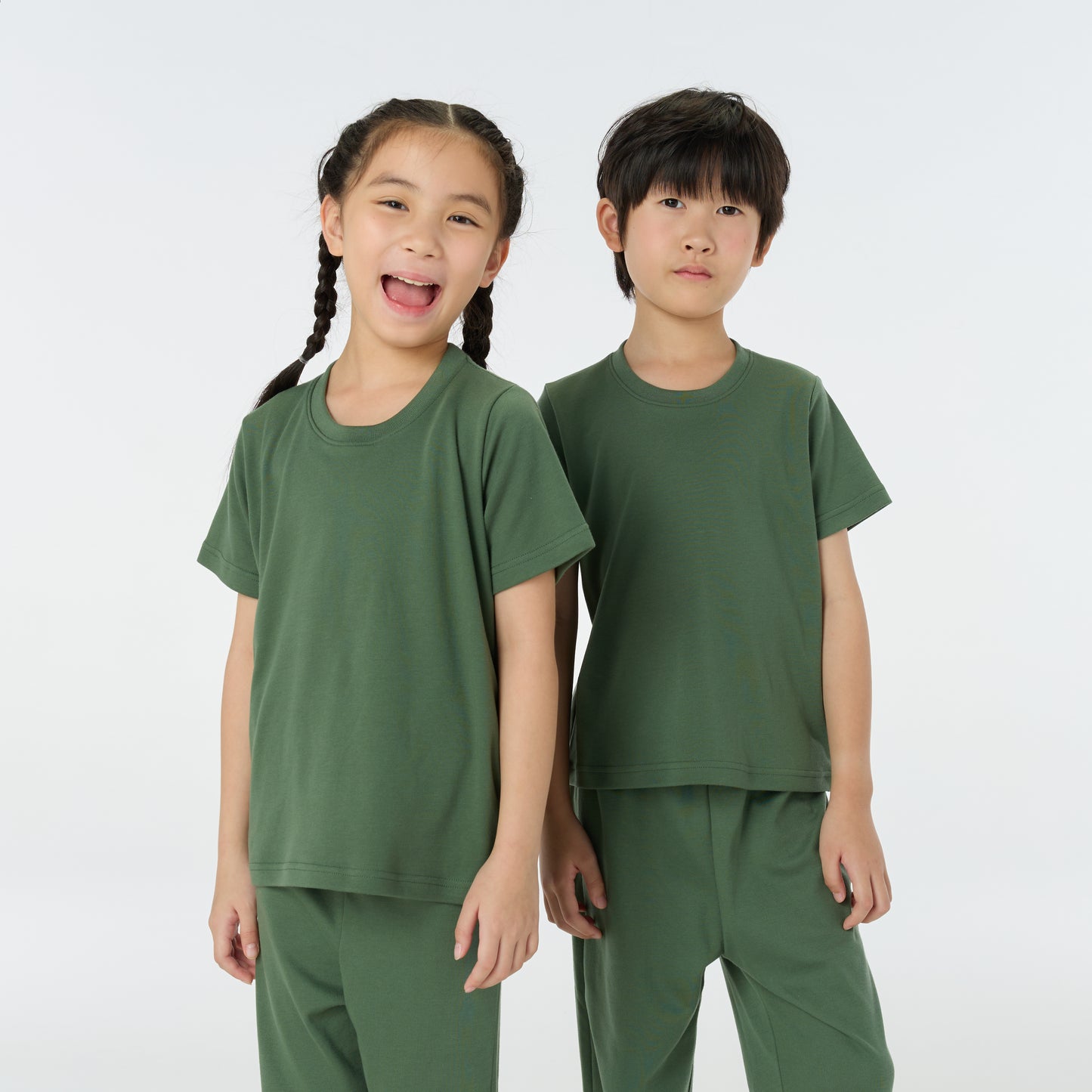 โคตรนุ่ม Kids_Set สี Bamboo Leaf