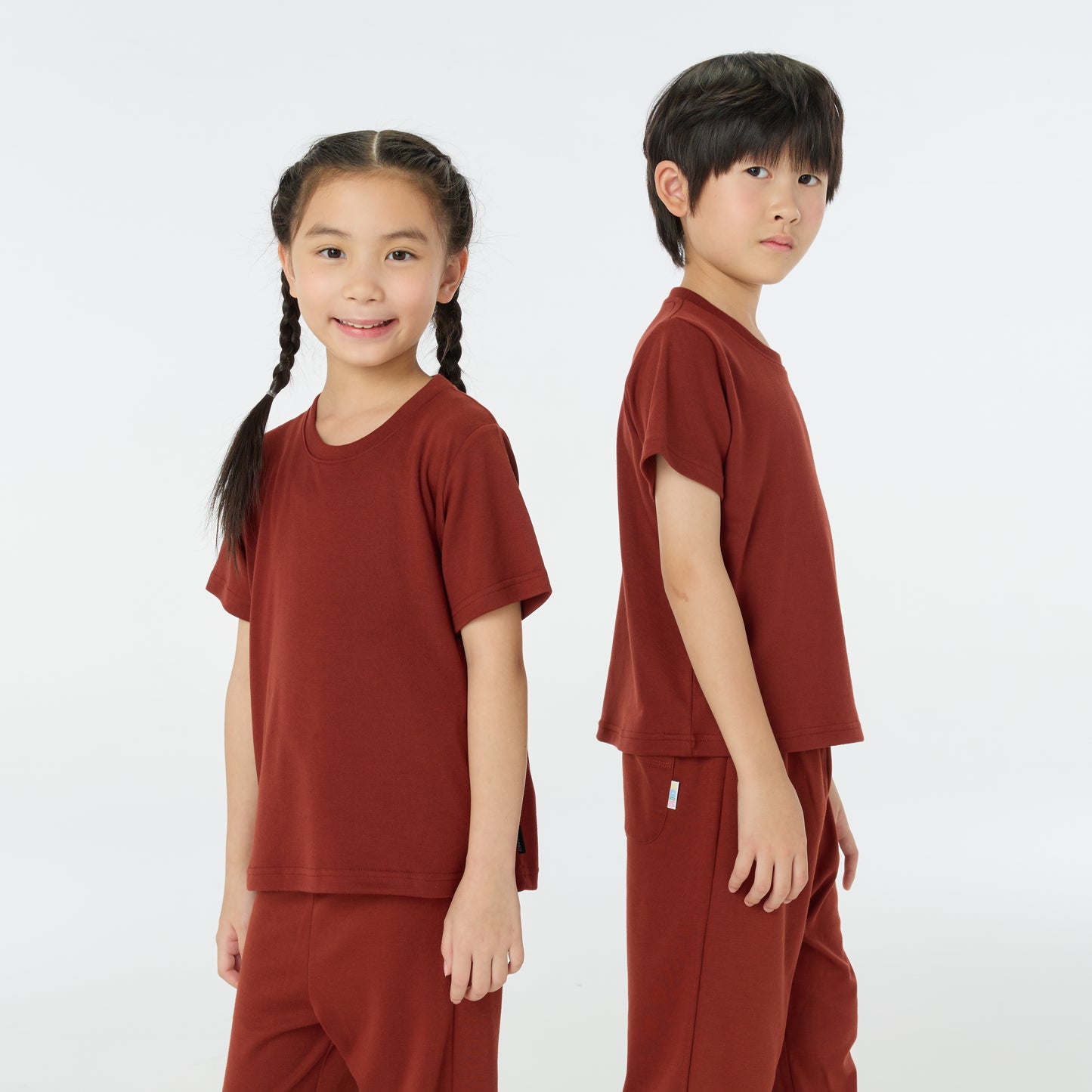 โคตรนุ่ม Kids_Set สี Ember Red