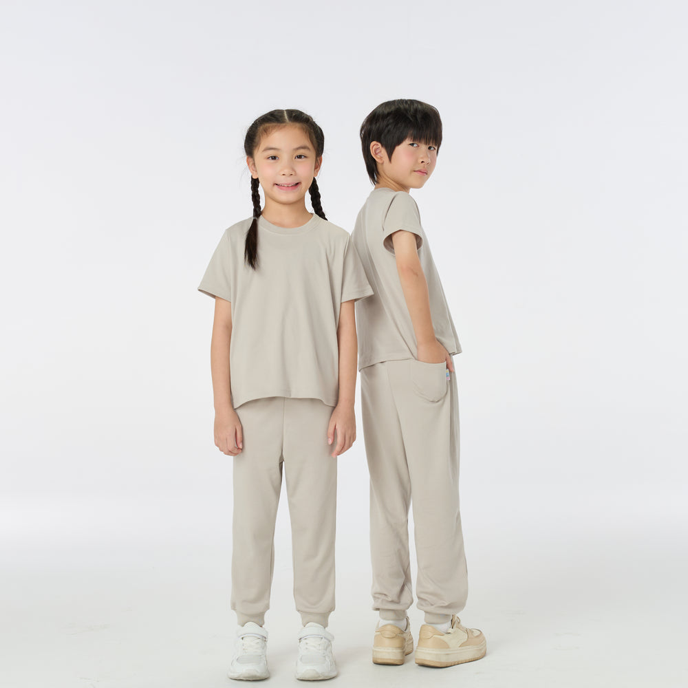 โคตรนุ่ม Kids_Set สี White Malt
