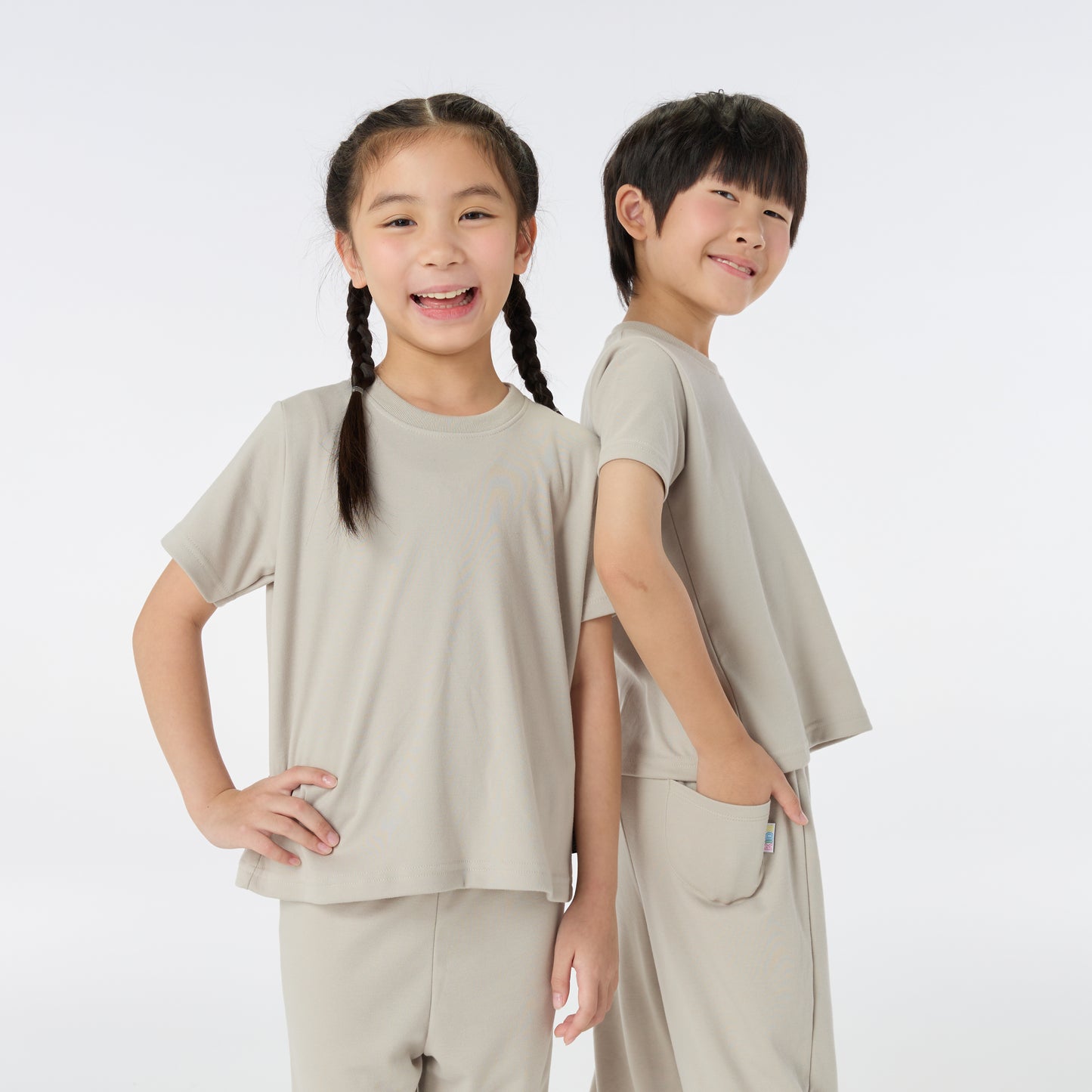 โคตรนุ่ม Kids_Set สี White Malt