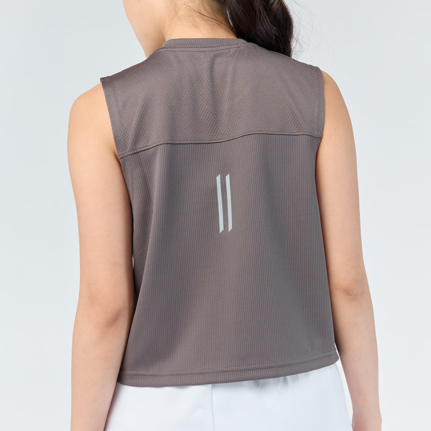 Ultra flow sleeveless crop sport_Dark Grey
