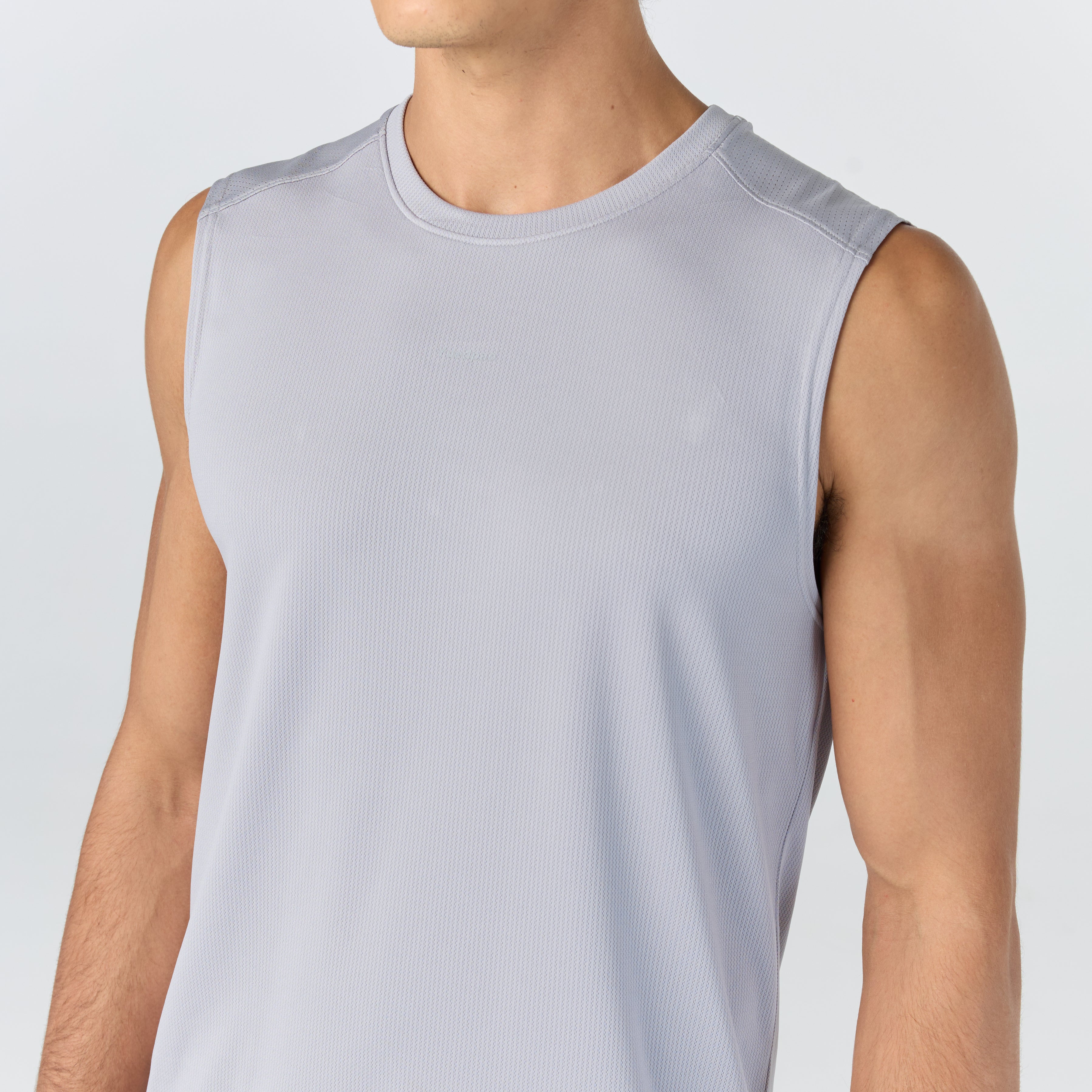Ultra flow sleeveless sports_Light Grey