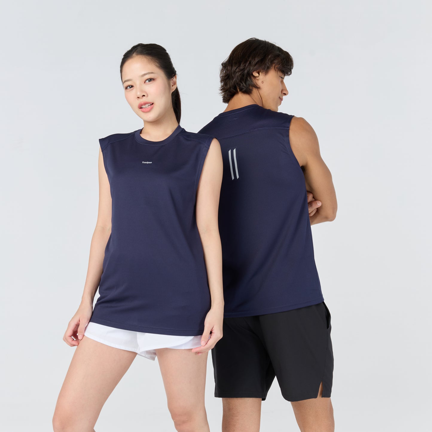 Ultra flow sleeveless sports_Navy Blue