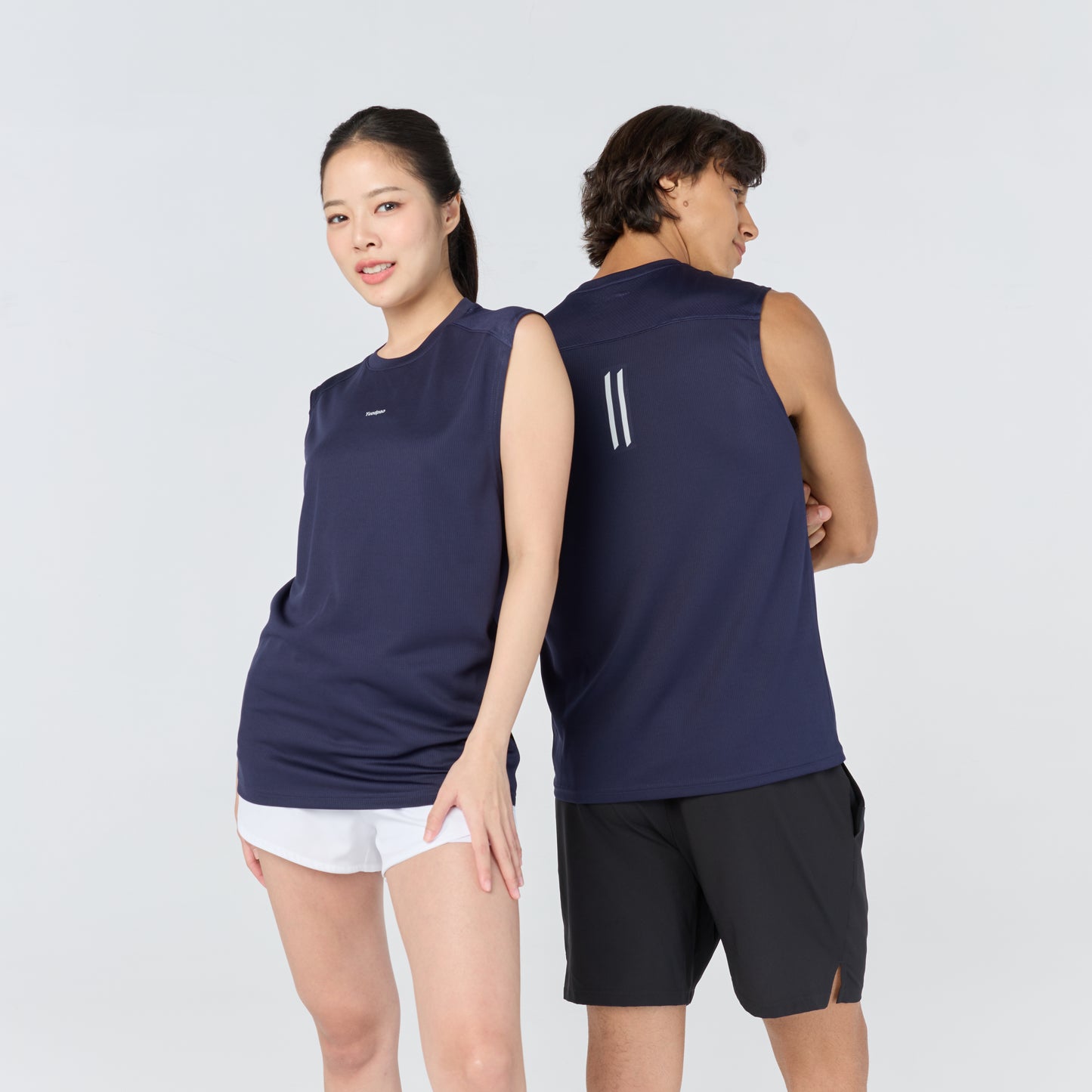 Ultra flow sleeveless sports_Navy Blue