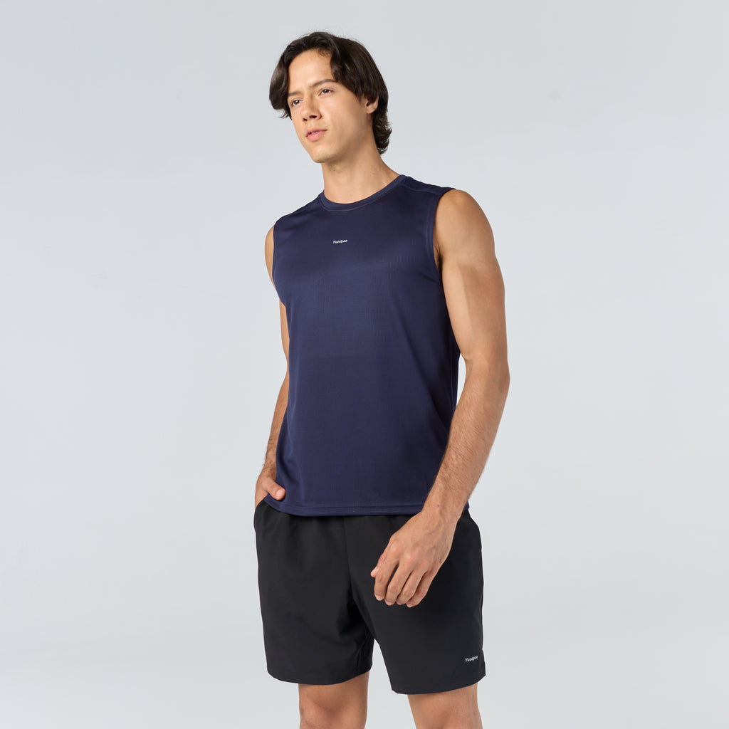 Ultra flow sleeveless sports_Navy Blue