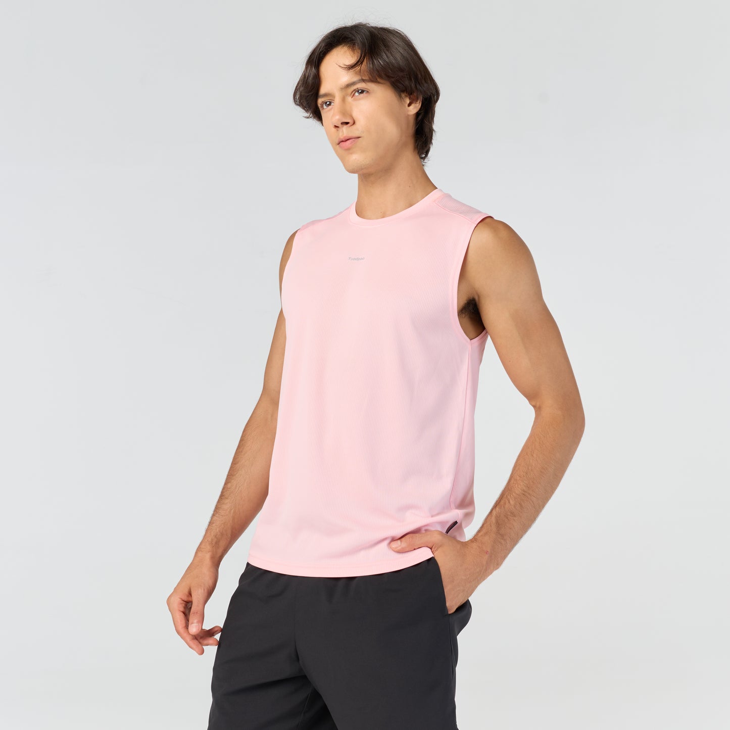 Ultra flow sleeveless sports_Pink Sunset