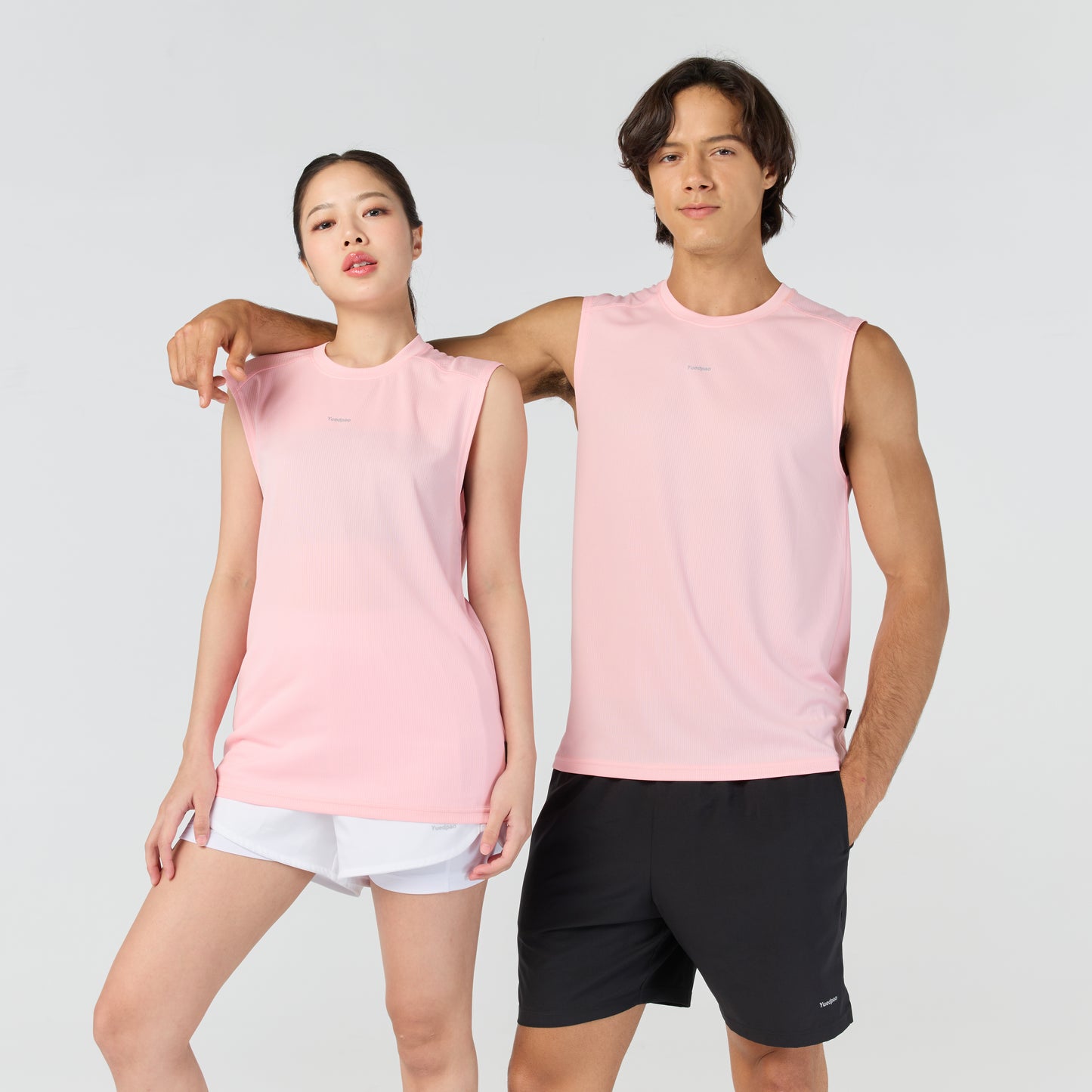 Ultra flow sleeveless sports_Pink Sunset