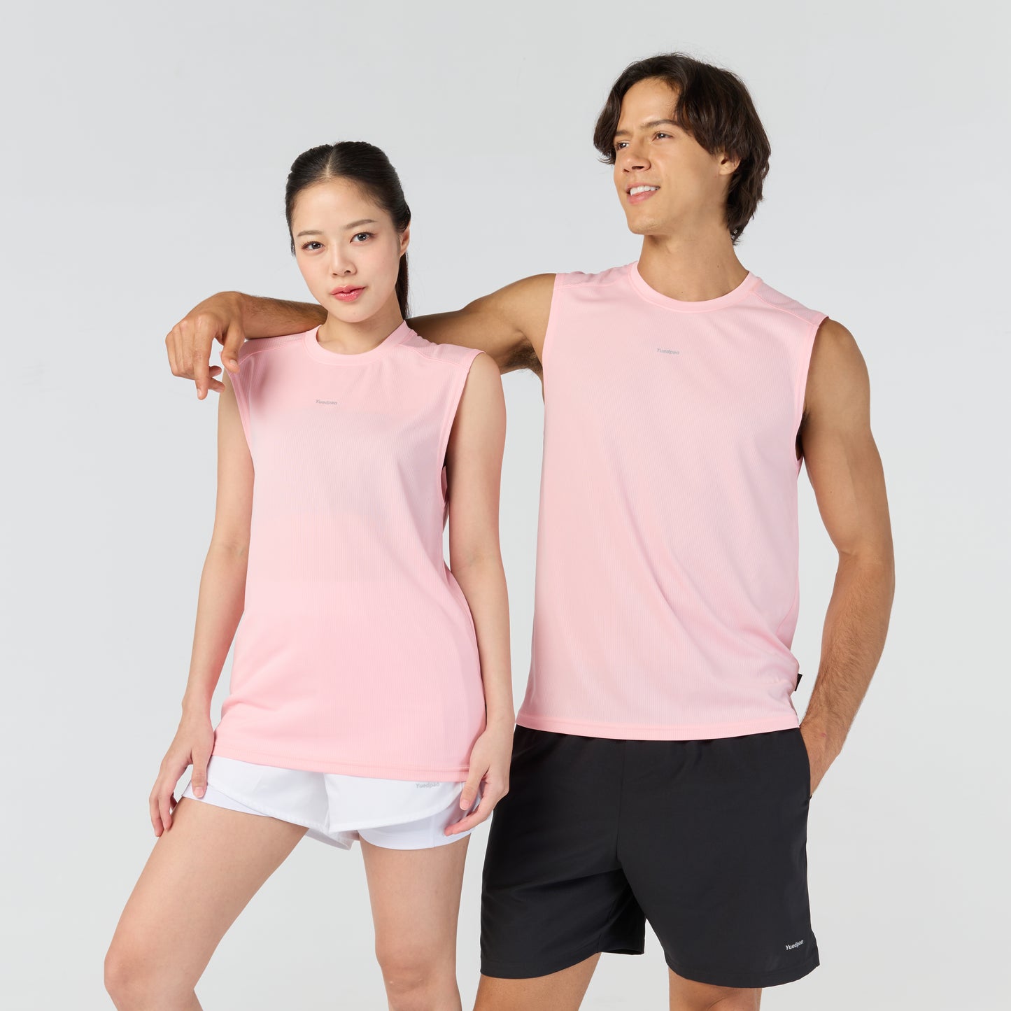 Ultra flow sleeveless sports_Pink Sunset
