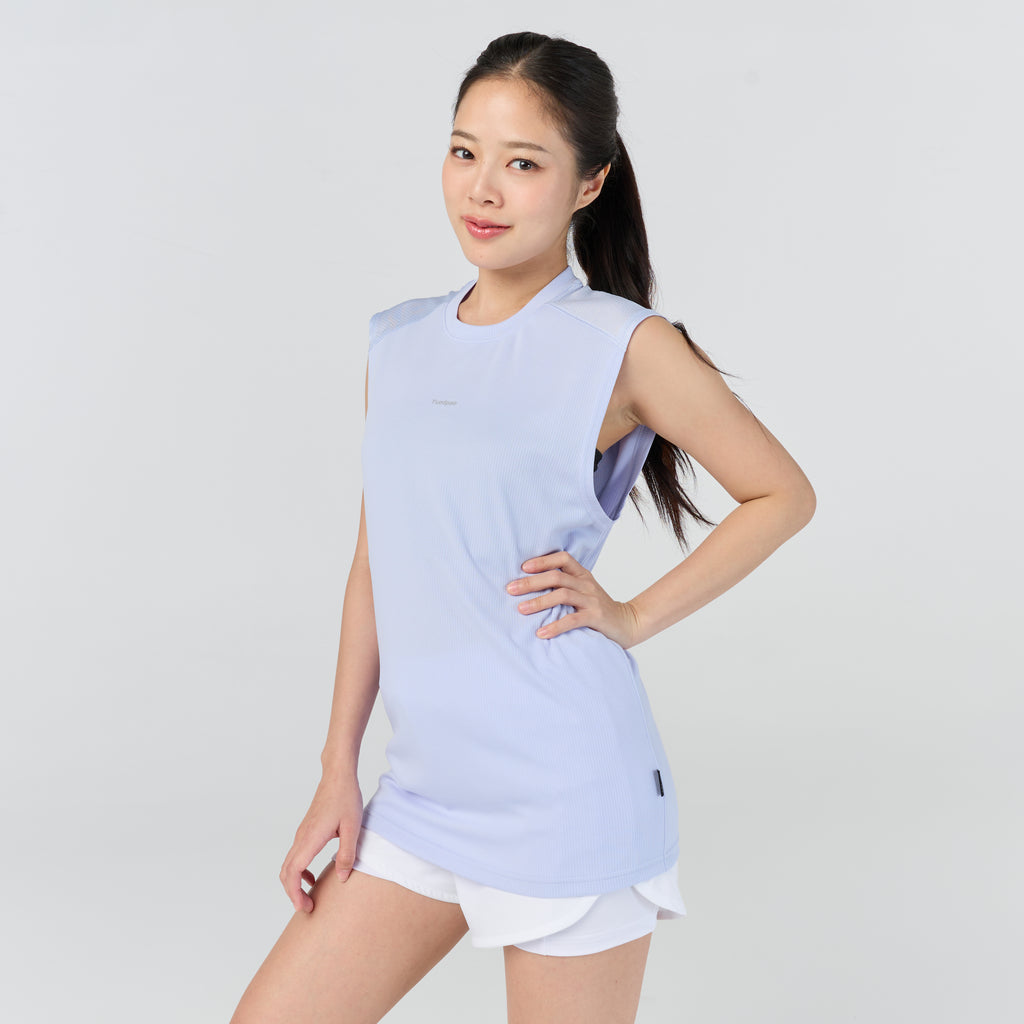 Ultra flow sleeveless sports_Cool Sky