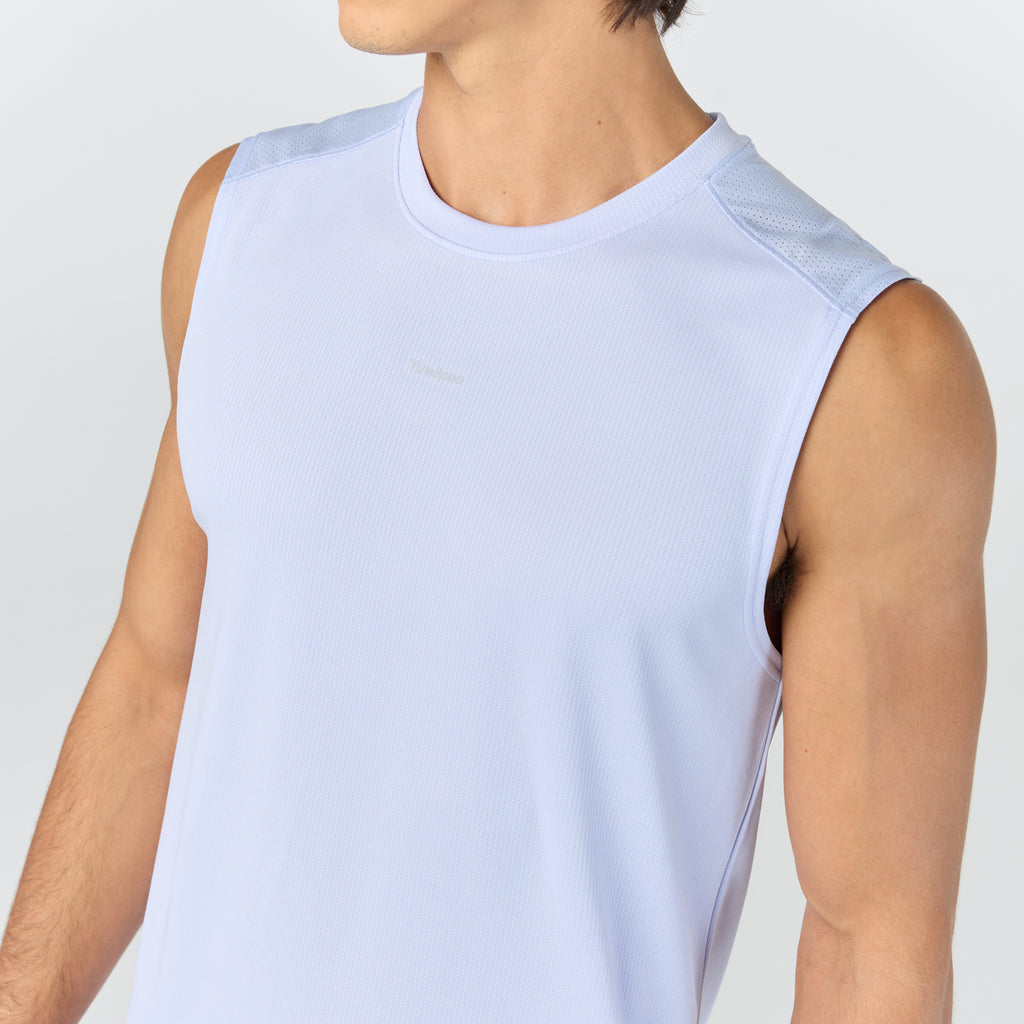 Ultra flow sleeveless sports_Cool Sky
