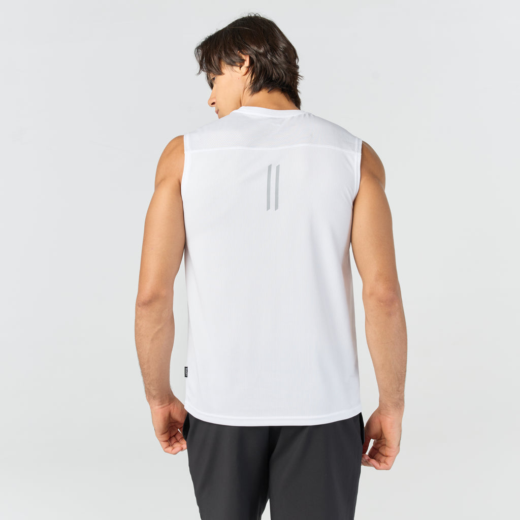 Ultra flow sleeveless sports_White