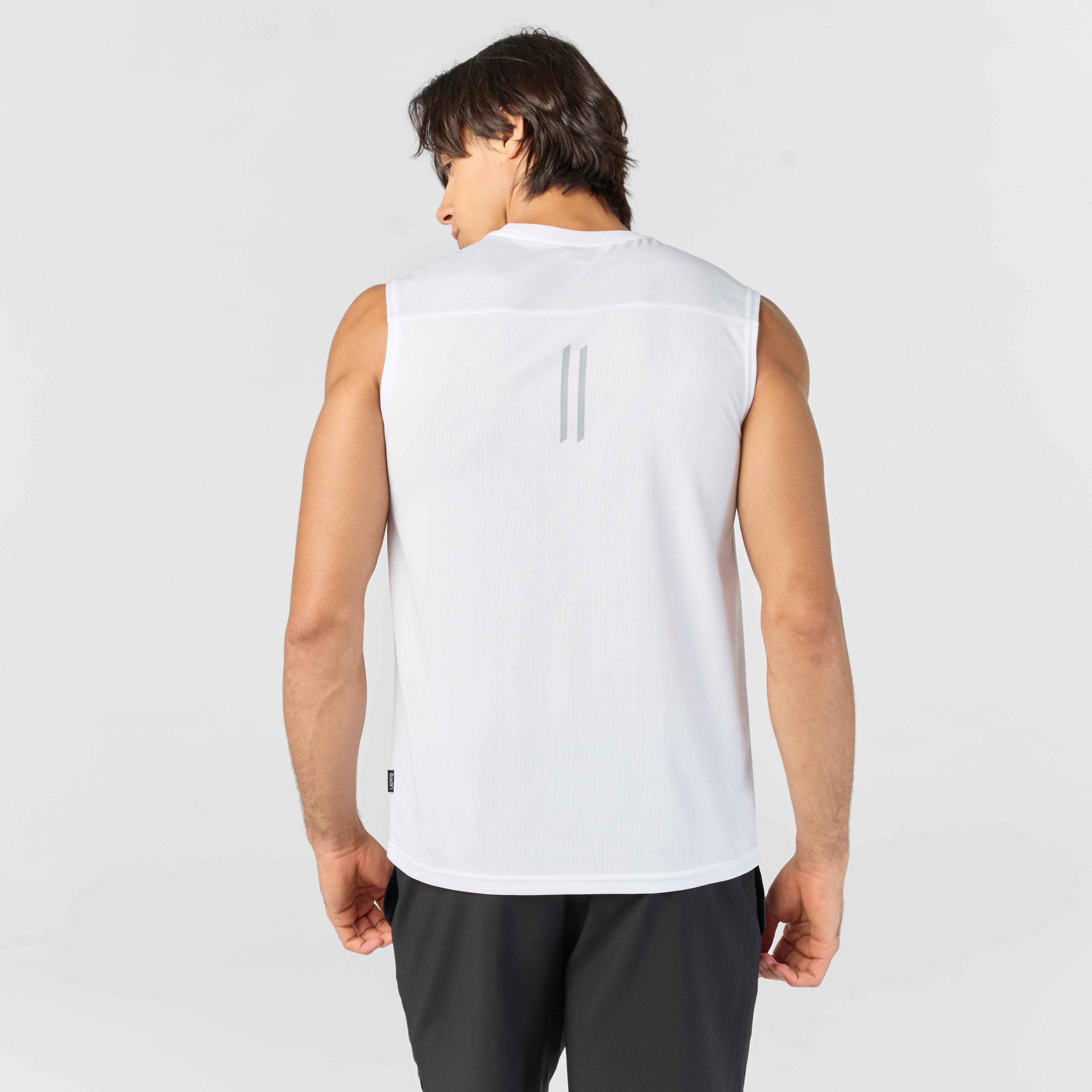 Ultra flow sleeveless sports_White