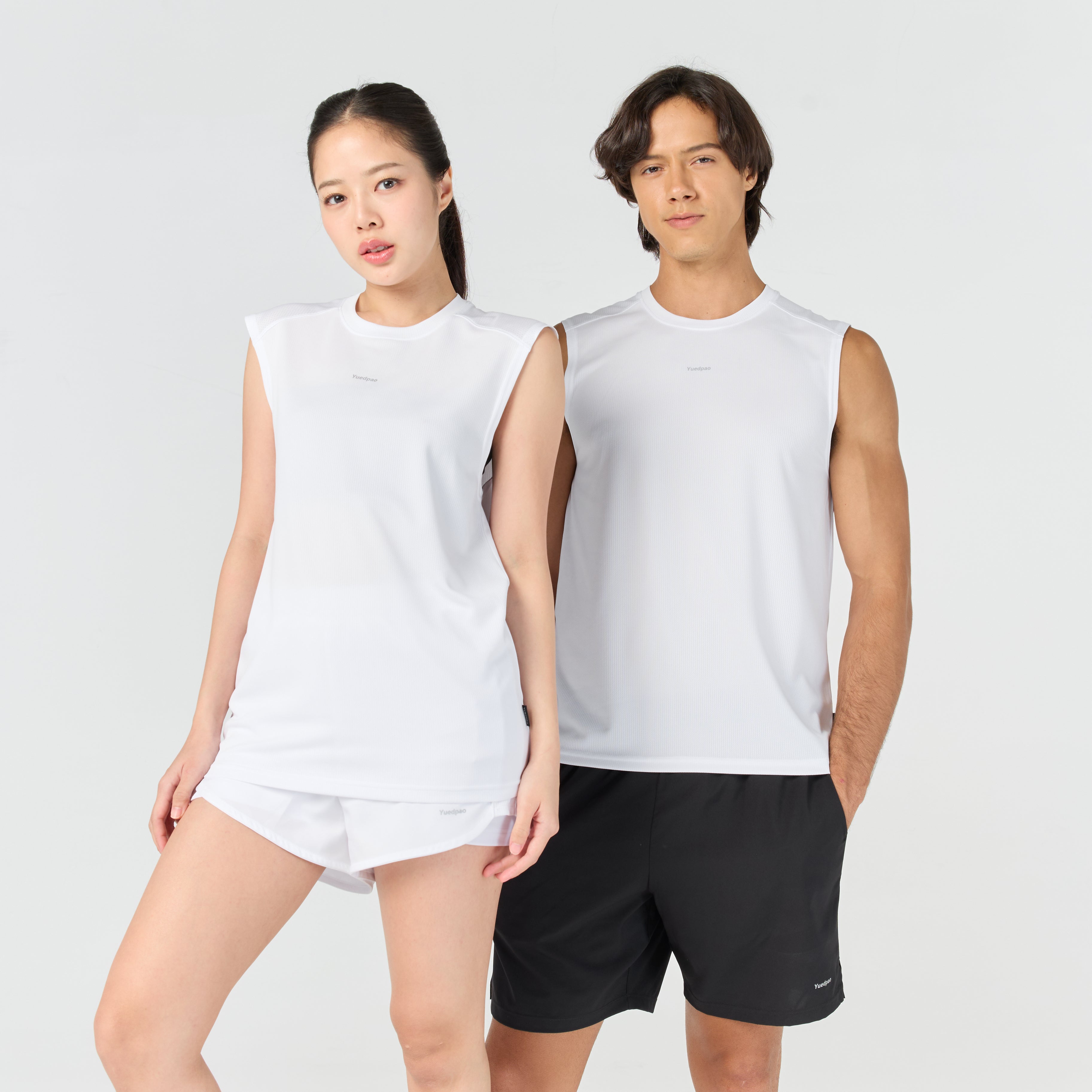 Ultra flow sleeveless sports_White