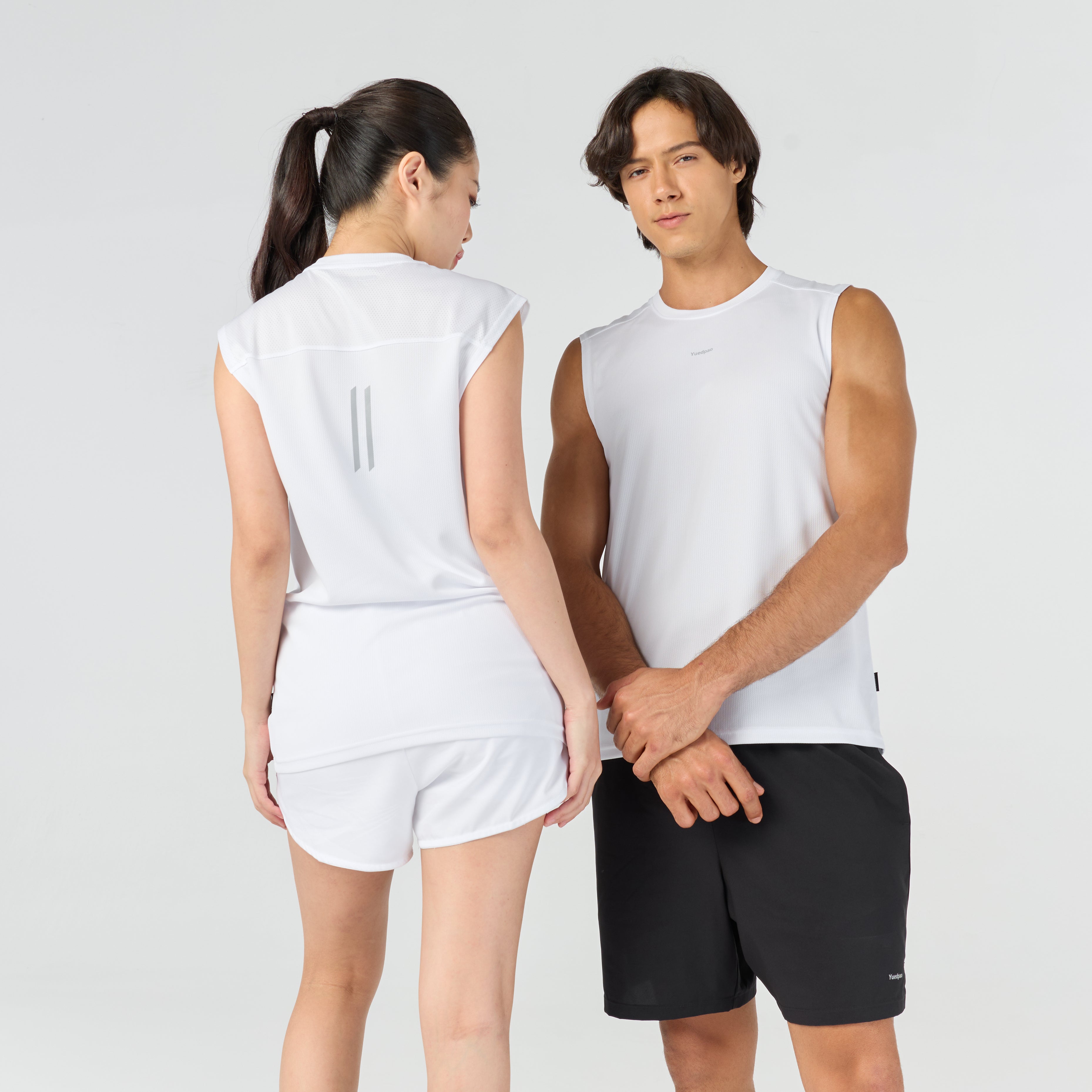 Ultra flow sleeveless sports_White