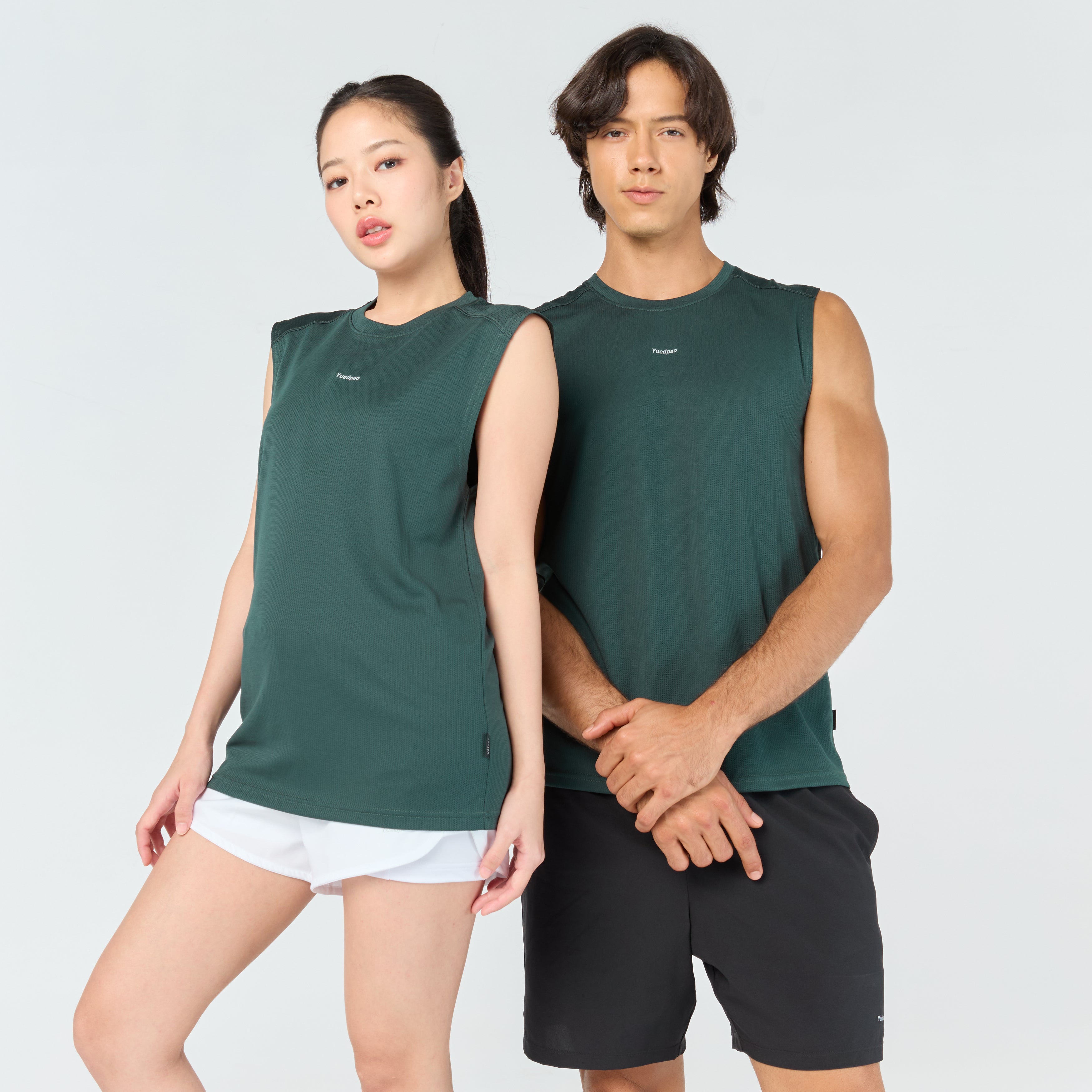 Ultra flow sleeveless sports_Green Calm