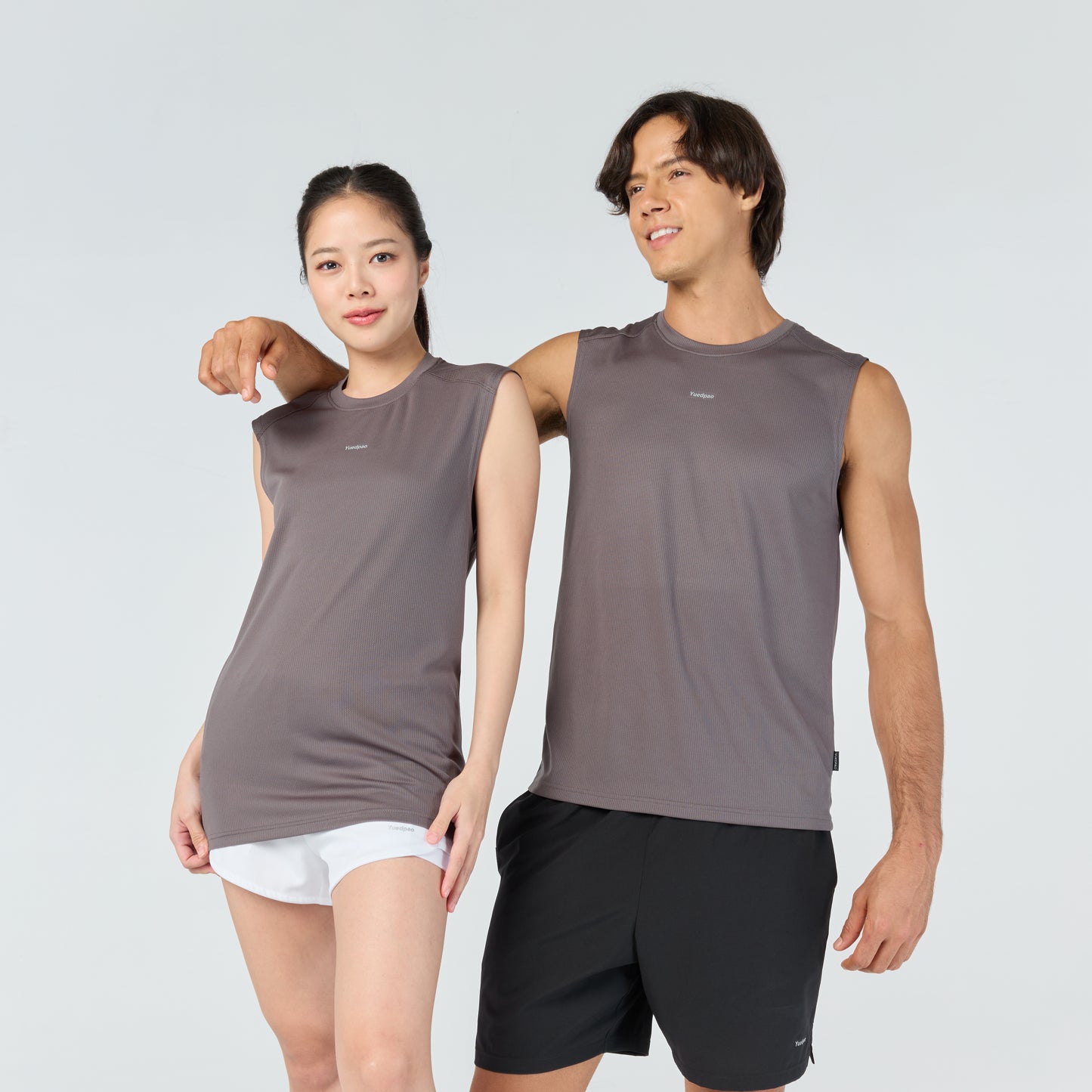 Ultra flow sleeveless sports_Dark Grey