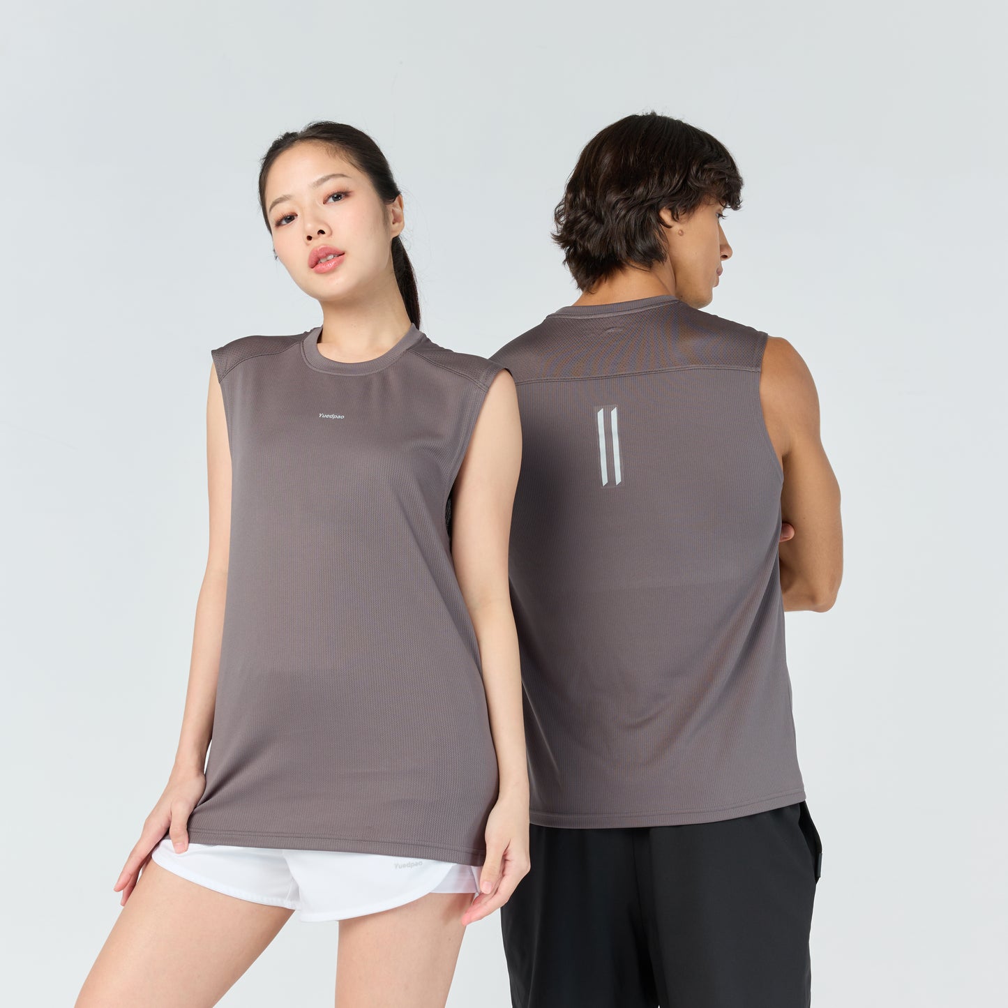 Ultra flow sleeveless sports_Dark Grey