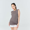 Ultra flow sleeveless sports_Dark Grey