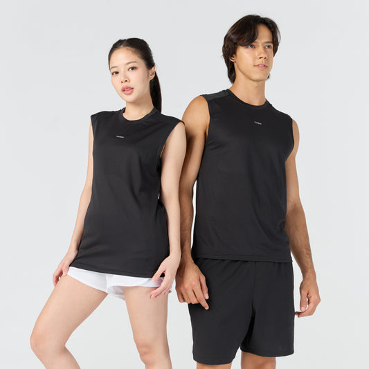 Ultra flow sleeveless sports_Black