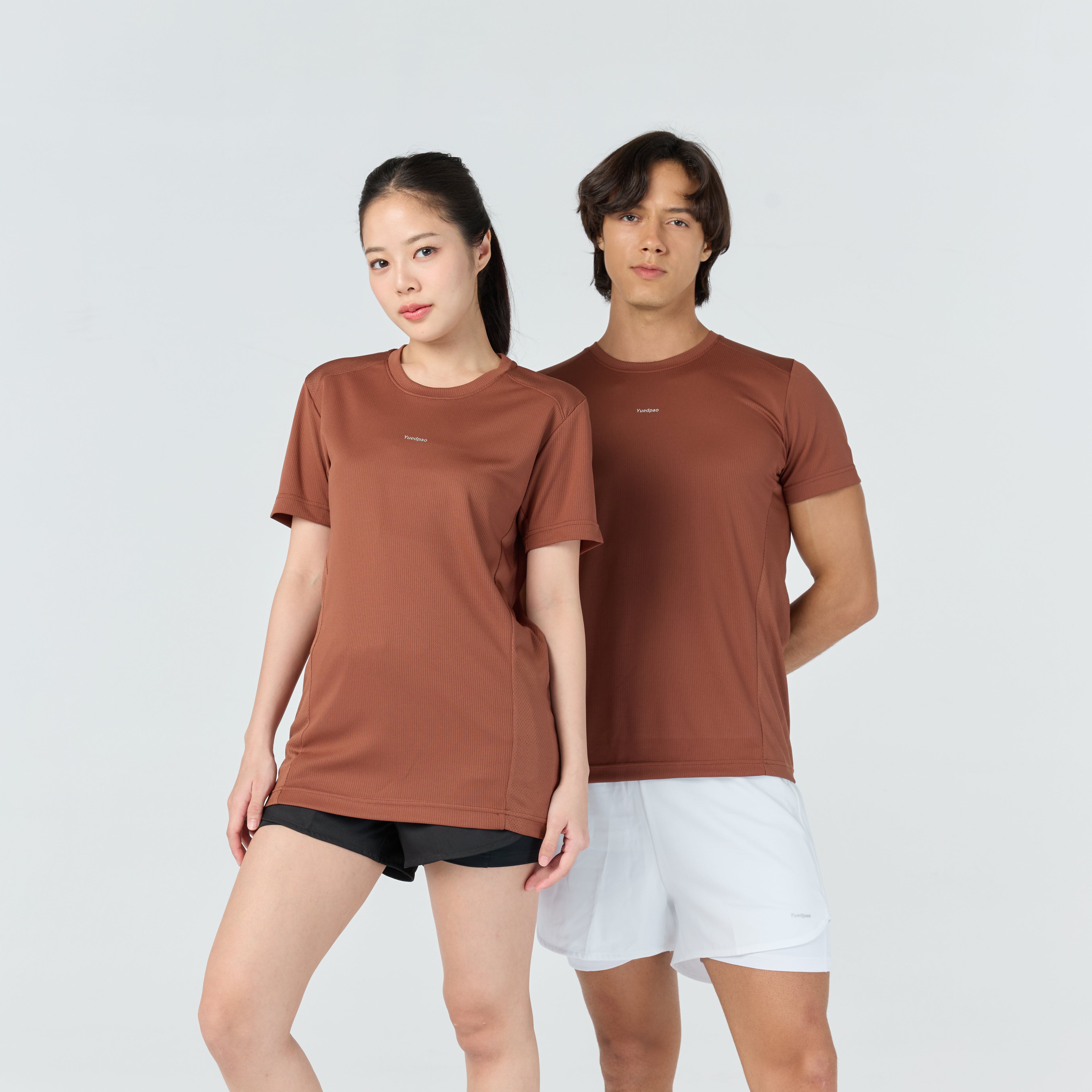 Ultra flow training shirt_Warm Brown