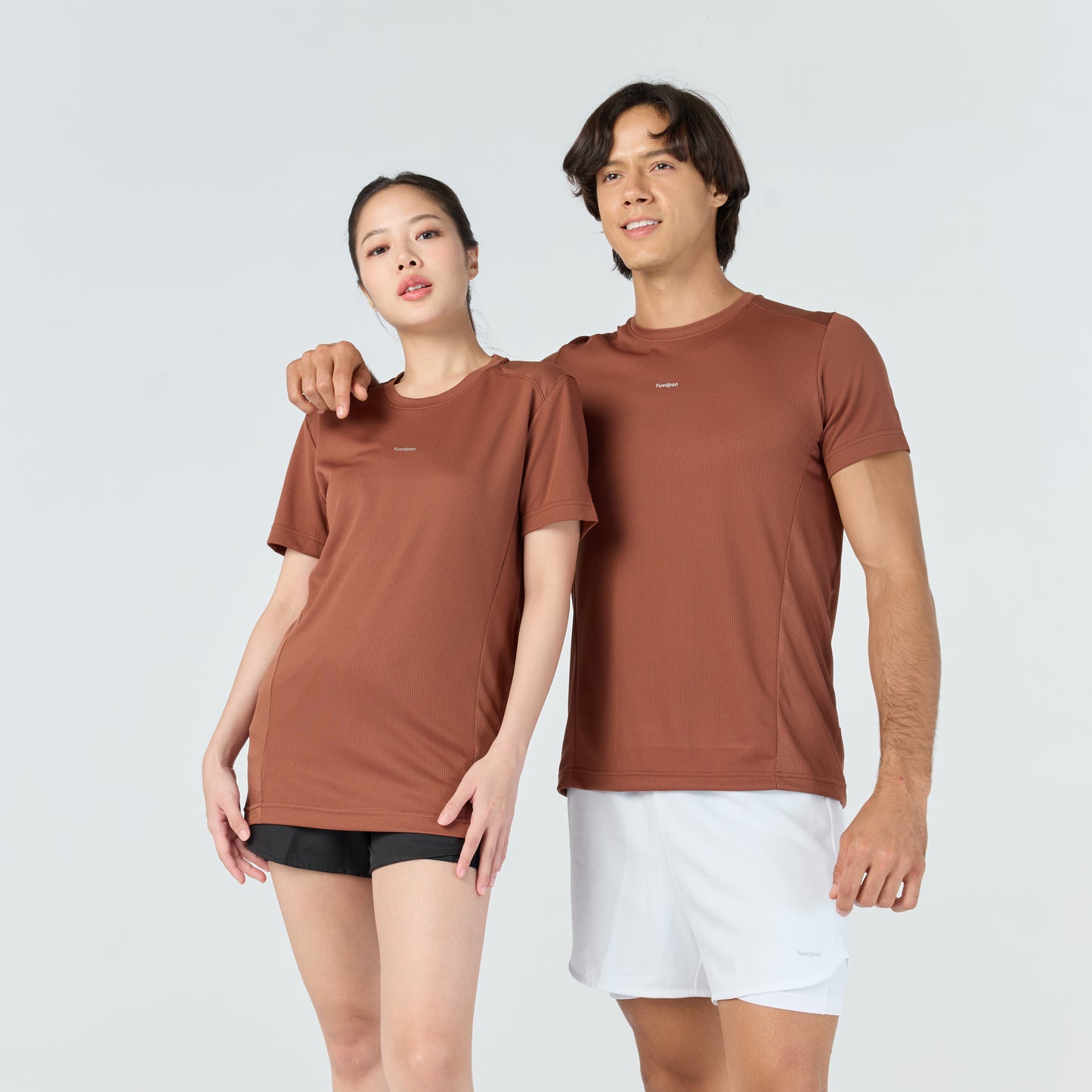 Ultra flow training shirt_Warm Brown