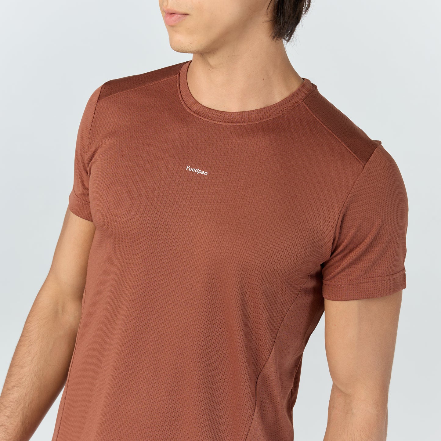 Ultra flow training shirt_Warm Brown