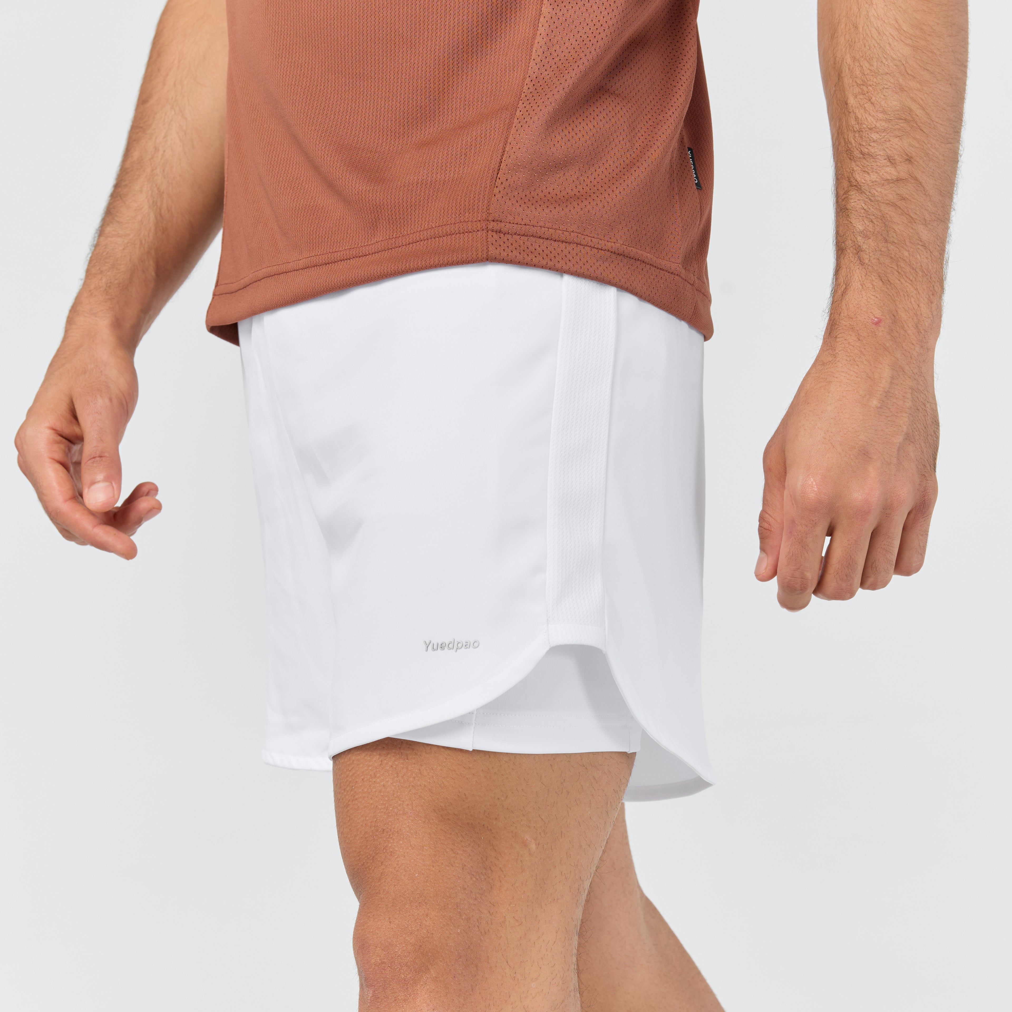 Ultra flow Running Shorts_White ( กางเกง )