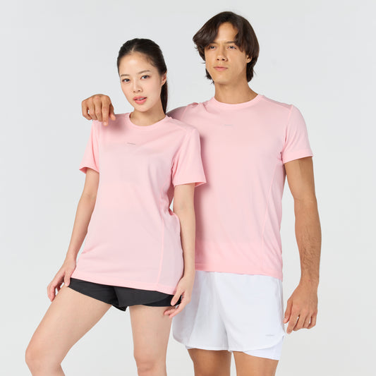 Ultra flow training shirt_Pink Sunset