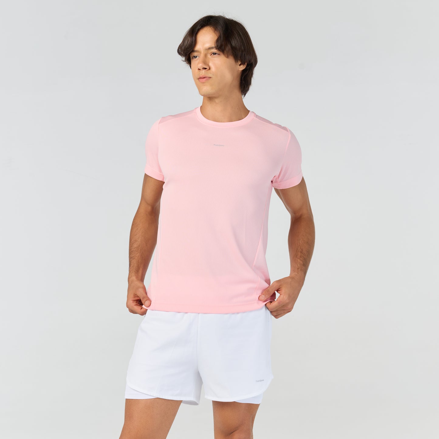 Ultra flow training shirt_Pink Sunset