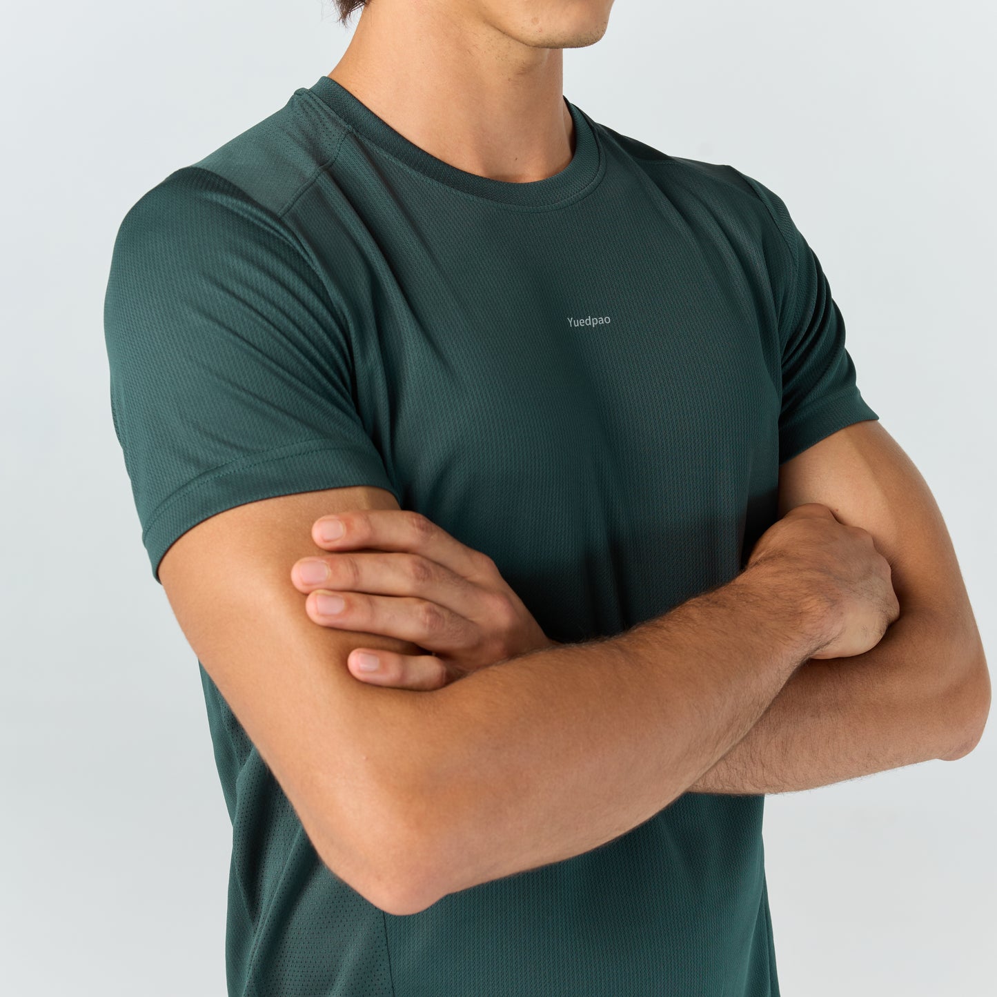 Ultra flow training shirt_Green Calm
