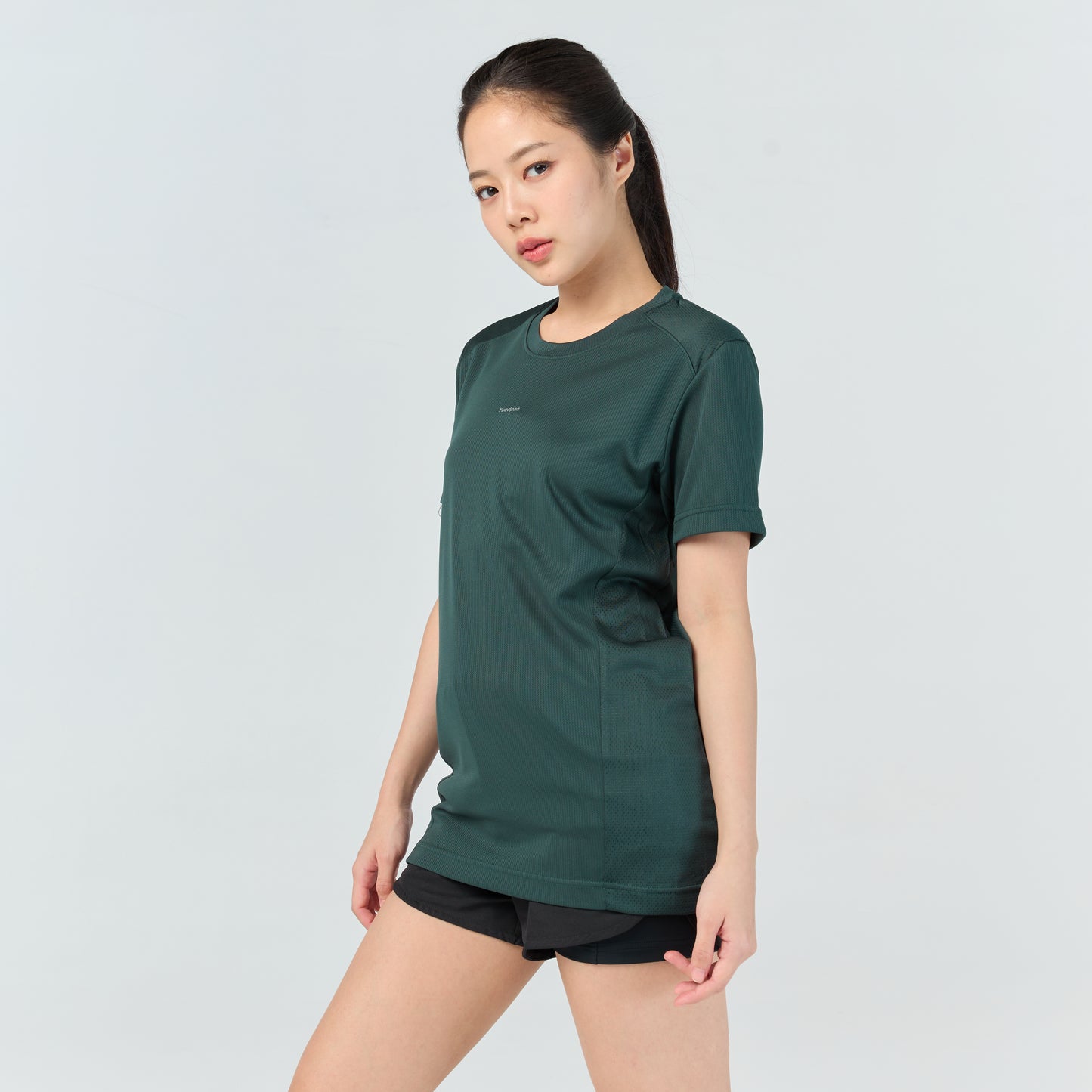 Ultra flow training shirt_Green Calm