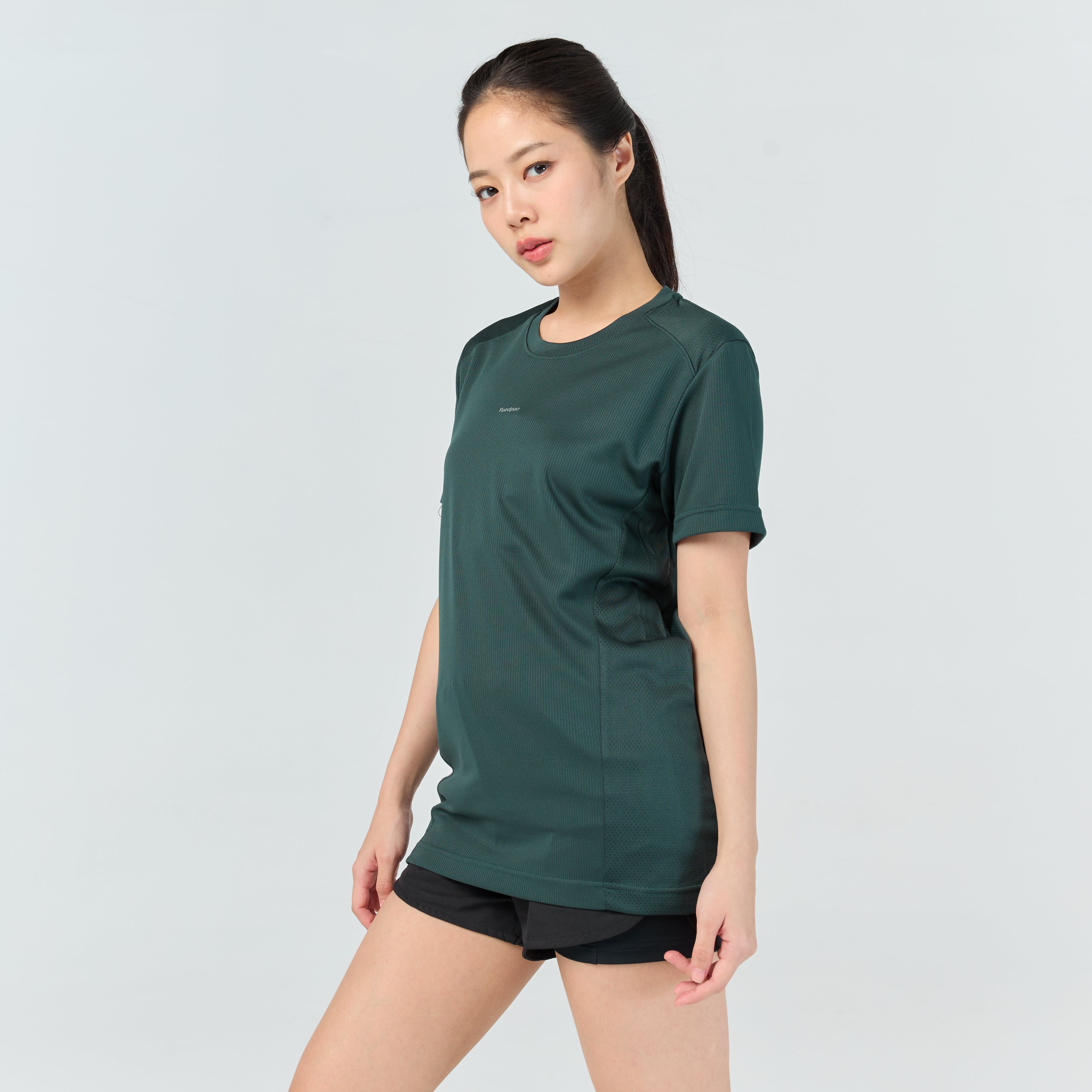 Ultra flow training shirt_Green Calm