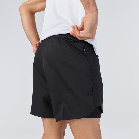 Ultra flow Running Shorts_Black ( กางเกง )
