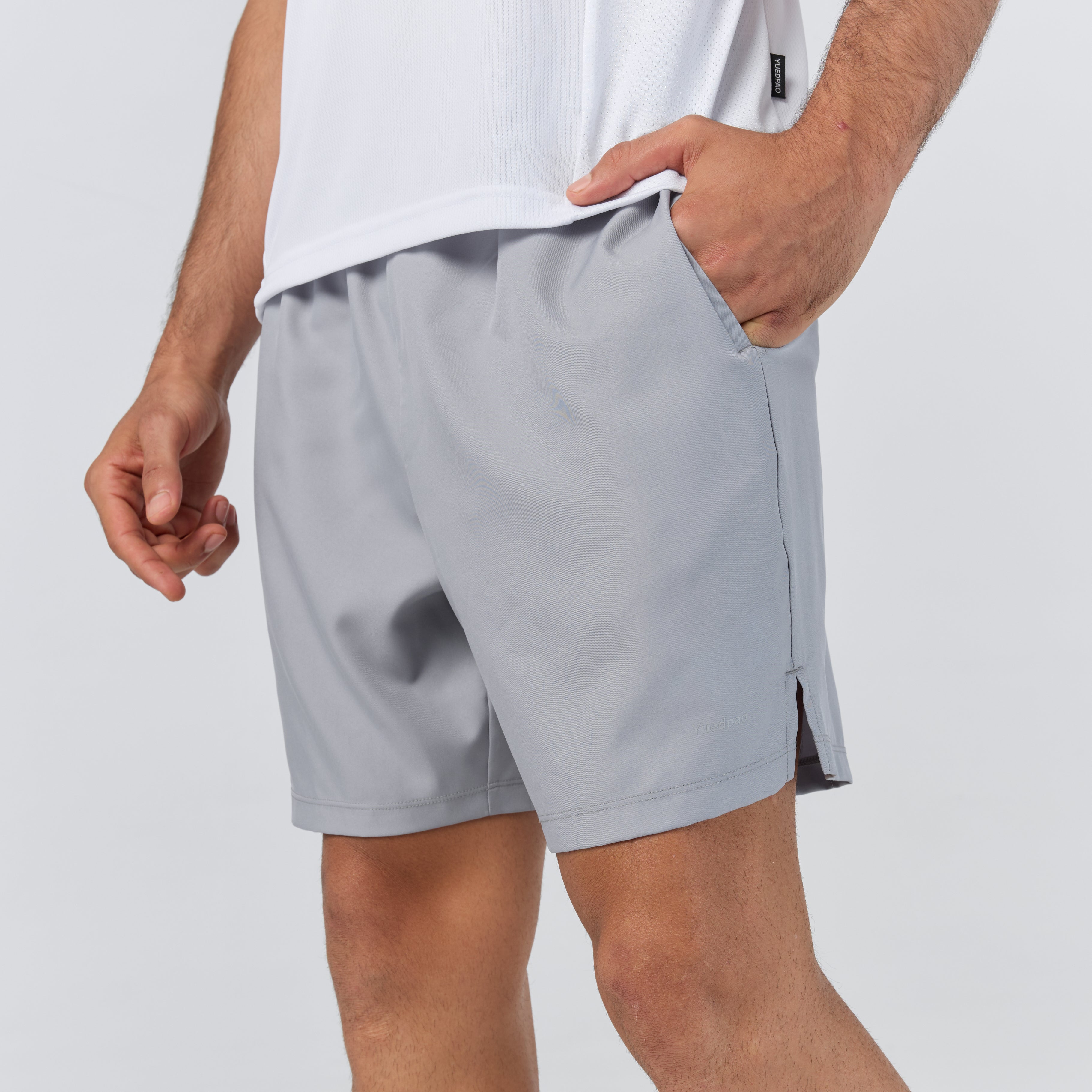 Ultra flow Training Shorts_Light Grey ( กางเกง )