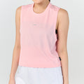 Ultra flow sleeveless crop sport_Pink Sunset