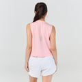 Ultra flow sleeveless crop sport_Pink Sunset