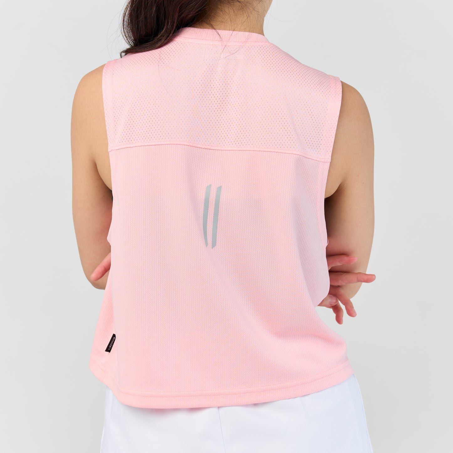 Ultra flow sleeveless crop sport_Pink Sunset