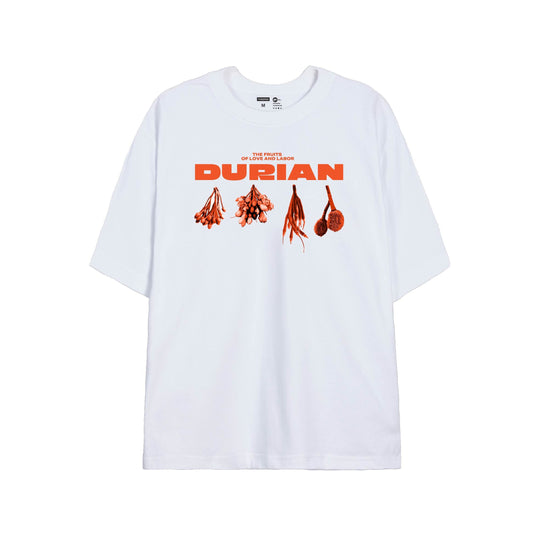 Oversize Yuedpao X Durian Dreams White