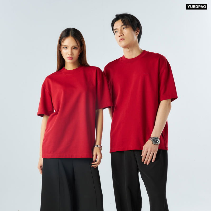 Feather Comfort Oversized_Red ruby - YUEDPAO