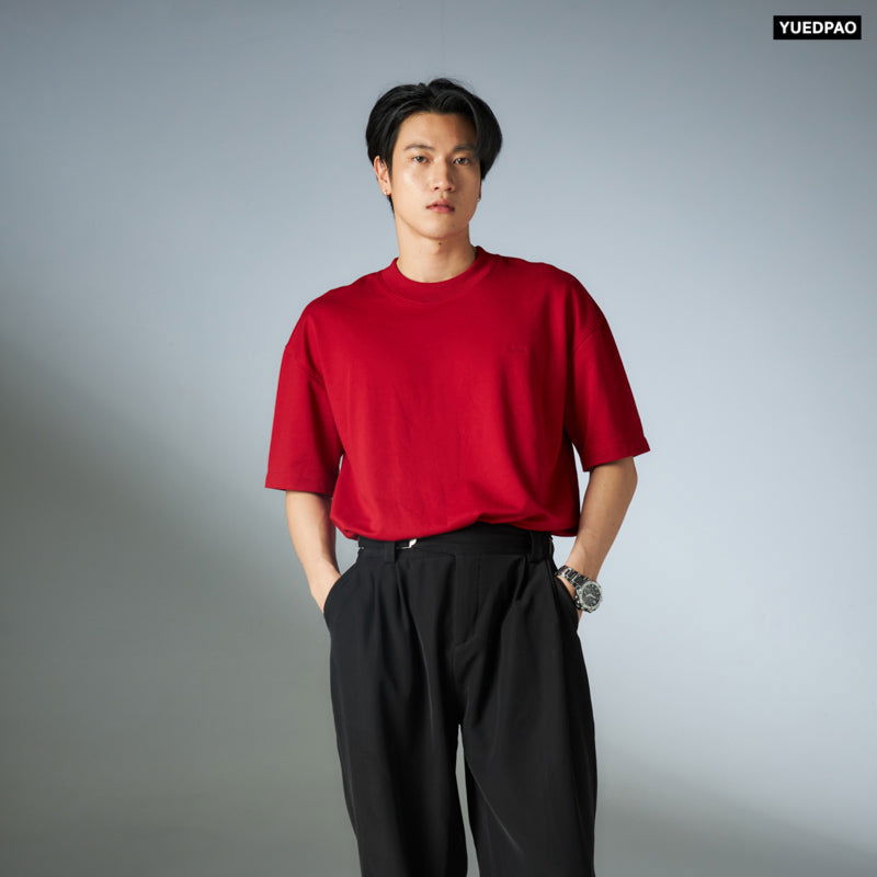 Feather Comfort Oversized_Red ruby - YUEDPAO