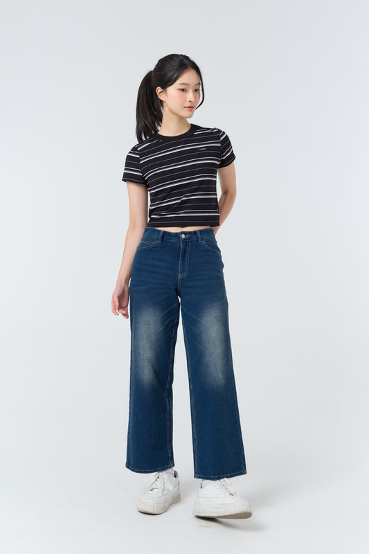 Babytee Striped_Classic Black