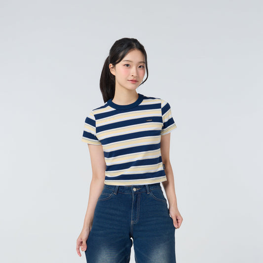 Babytee Striped_Classic Navy