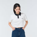 Polo Crop Oversize Y Collection_White