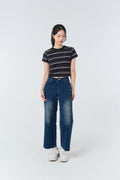 Babytee Striped_Classic Black