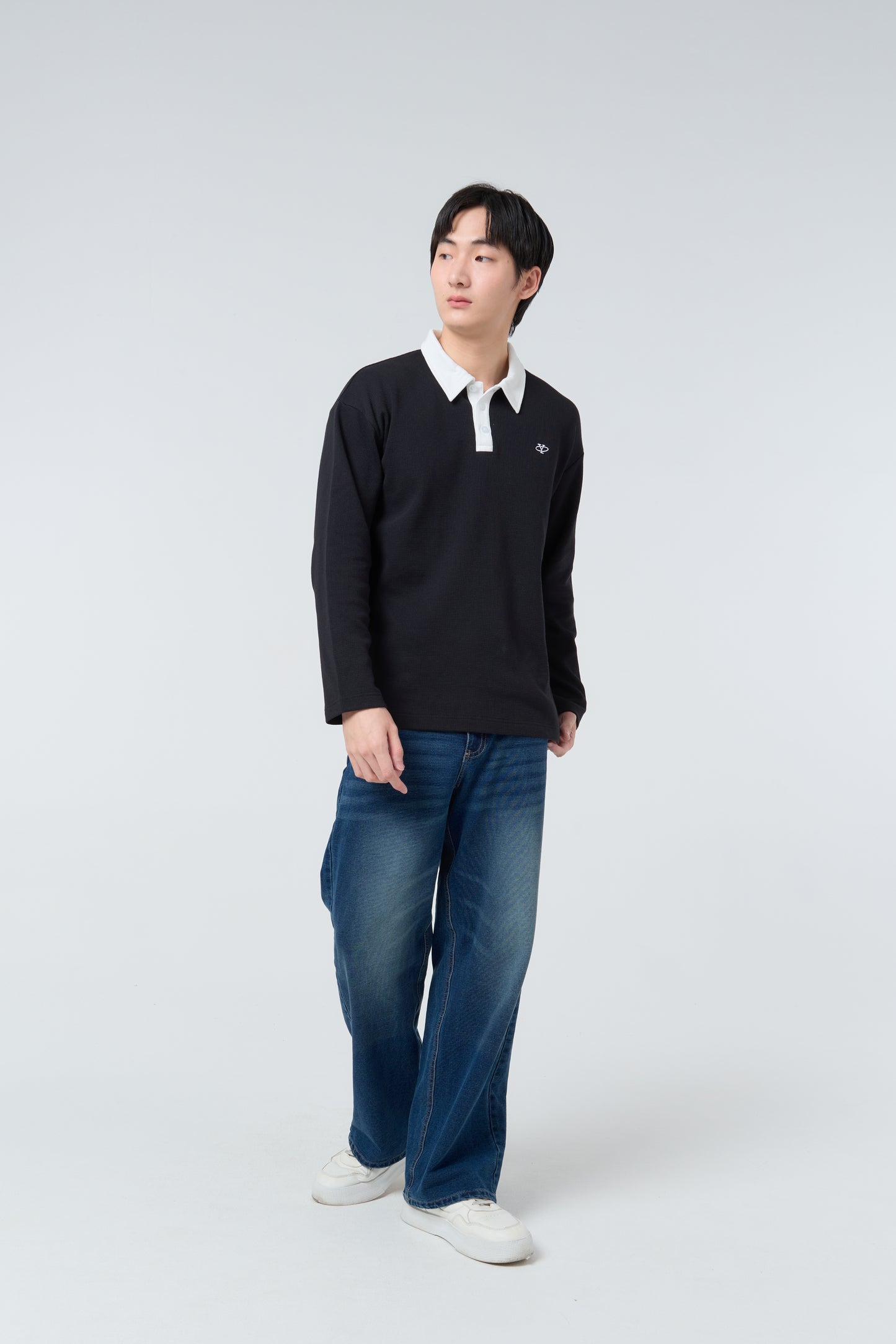 Polo LongSleeve Y Collection_Black