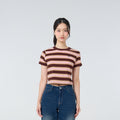 Babytee Striped_Rosewood